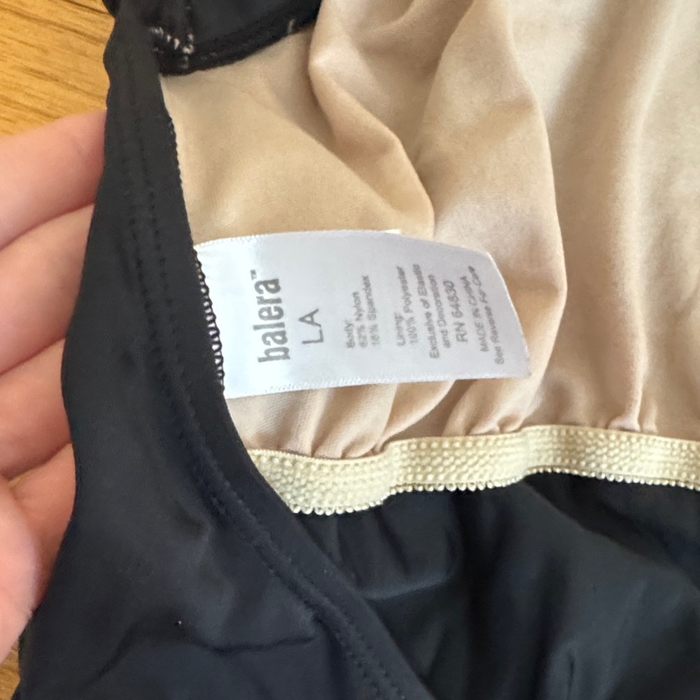 Balera Black Halter Neck Leotard - Picture 7 of 7